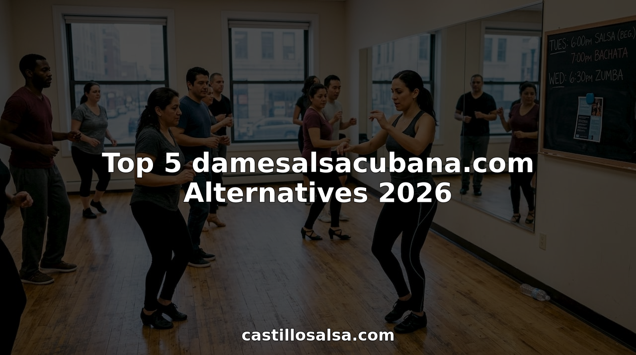 Salsa instructor leads group dance class